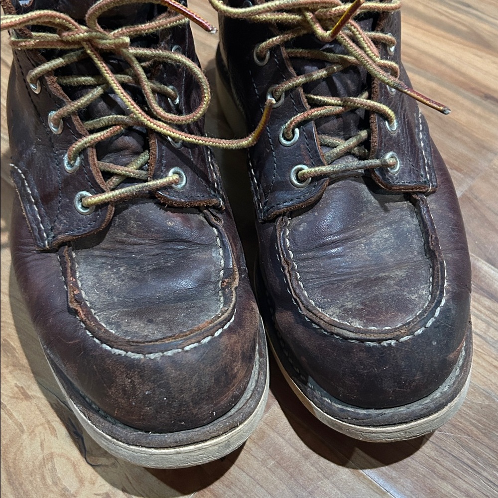Red Wing Heritage 8138 Classic Moc Toe boots USA Men’s 7 - Picture 4 of 15